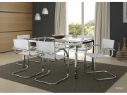Conjunto Mesa de Jantar Carraro 328-320 com 06 Cadeiras  